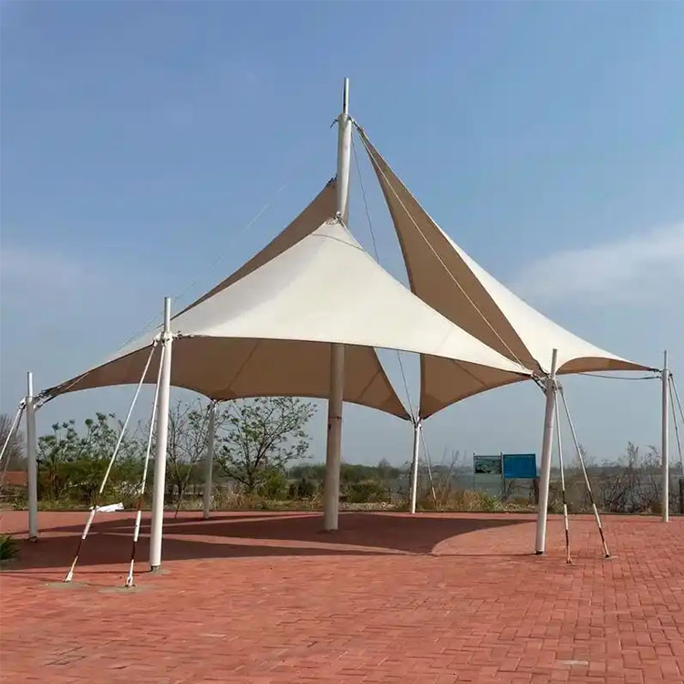 舞钢市膜结构景观棚