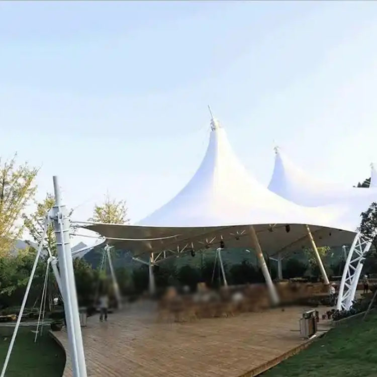 舞钢市膜结构景观棚